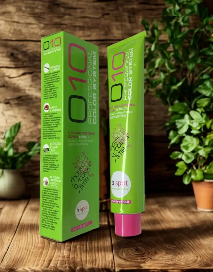 Hairdressing supplies tube of 010Plus fast hair colour
