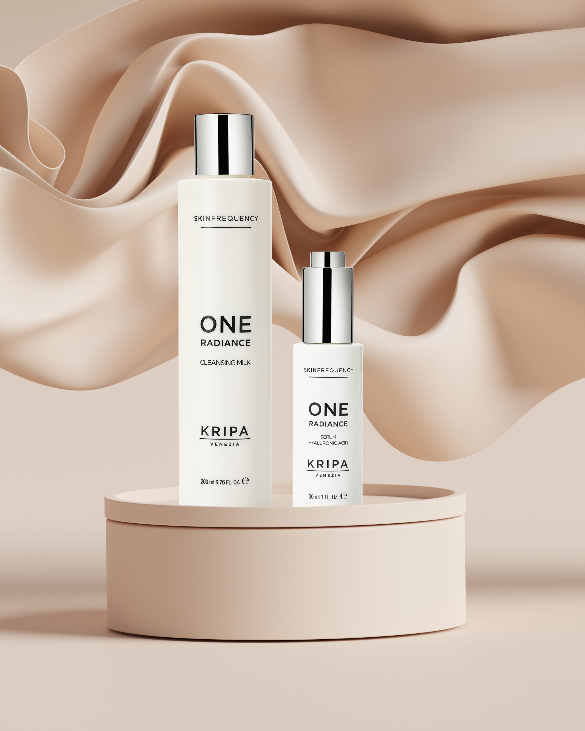 Kripa moisturiser and serum.