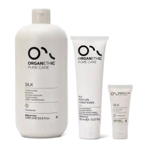 large, medium and small of OPC silk moisture conditioner