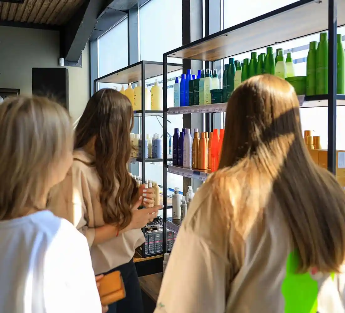Women shipping for sustainable hair care packaging