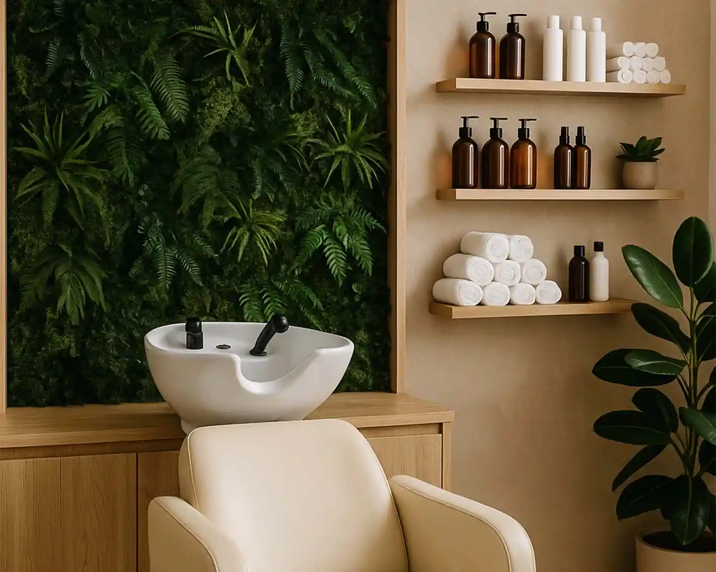 Ideas for a Salon Wellness Space