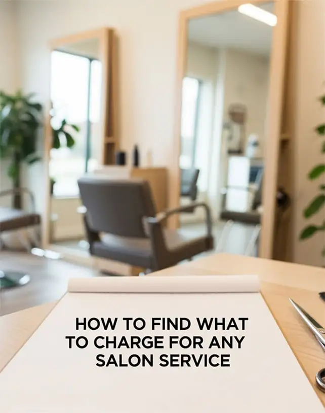 Salon services pricing for your salon